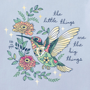 Life is Good Women's Crusher Tee - Little Thing Hummingbird