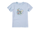 Life is Good Women's Crusher Tee - Little Thing Hummingbird