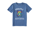 Life is Good Kids' Crusher Tee - Tie Dye Axolotl Questions
