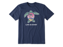 Life is Good Men's Crusher Tee - Turtle Beach