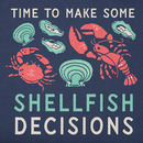 Life is Good Women's Crusher Lite Tee - Shellfish Decisions