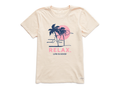 Life is Good Women's Crusher Tee - Relax Palms