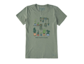 Life is Good Women's Crusher Tee - More Plants Please