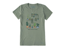 Life is Good Women's Crusher Tee - More Plants Please