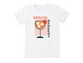 Life is Good Women's Crusher Tee - Aperol Spritz Happens