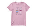 Life is Good Women's Crusher Tee - It Takes Two to Make a Day Go Right