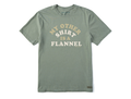 Life is Good Men's Crusher Tee - My Other Shirt Is a Flannel