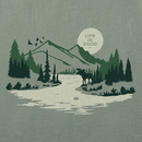 Life is Good Men's Crusher Tee - Moose River
