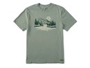 Life is Good Men's Crusher Tee - Moose River