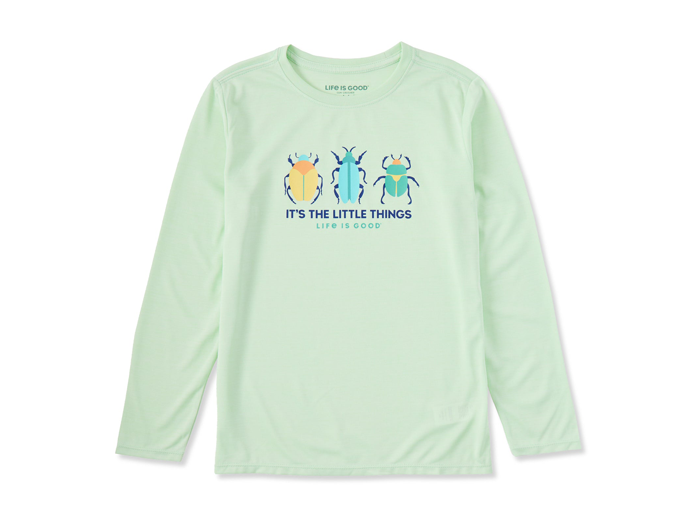 Life is Good Kids' Long Sleeve Sun Crusher - Little Things Bugs