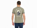 Life is Good Men's Classic Crusher Ringer Tee - Living the Dream Eagle