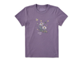 Life is Good Women's Crusher Tee - Dreamy Shine On Daisies