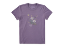 Life is Good Women's Crusher Tee - Dreamy Shine On Daisies