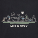 Life is Good Men's Crusher Tee - Backyard Grilling Vista