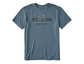 Life is Good Men's Crusher Tee - Pickleball Vista