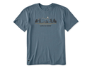 Life is Good Men's Crusher Tee - Pickleball Vista