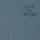 Life is Good Men's Crusher Tee - Sea Turtle Brush