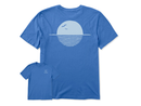 Life is Good Men's Crusher Tee - Sun Water Brush