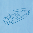 Life is Good Men's Crusher Tee - Open Console Boat Brush