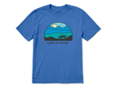 Life is Good Men's Crusher Tee - ATV Sunset