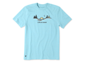 Life is Good Men's Crusher Tee - Pine Sunset Vista