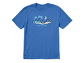 Life is Good Men's Crusher Tee - Beachside Night Vista
