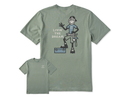 Life is Good Men's Crusher Tee - Jake Livin' the Dream Handyman