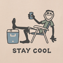 Life is Good Men's Crusher Tee - Jake Stay Cool Cooler