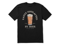 Life is Good Men's Crusher Tee - Easily Distracted by Beer
