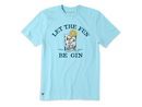 Life is Good Men's Crusher Tee - Let the Fun Be Gin Drink