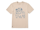 Life is Good Men's Crusher Tee - Bulldog Trucker