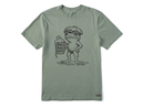 Life is Good Men's Crusher Tee - Scally Cap Frog