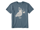 Life is Good Men's Crusher Tee - Seagull Pipe