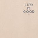 Life is Good Men's Crusher Tee - Full Moon Canoe