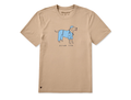 Life is Good Men's Crusher Tee - Scrub Life Dog