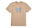 Life is Good Men's Crusher Tee - Scrub Life Dog