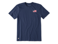 Life is Good Men's Crusher Tee - Old Glory