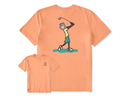 Life is Good Men's Crusher Lite Tee - Jake Golf Swing
