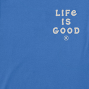 Life is Good Men's Crusher Lite Tee - Jake & Rocket Dining Out Camp