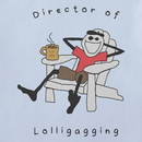 Life is Good Men's Crusher Lite Tee - Director of Lollygagging