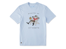 Life is Good Men's Crusher Lite Tee - Director of Lollygagging