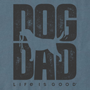 Life is Good Men's Crusher Lite Tee - Dog Dad Silo Stack