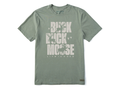 Life is Good Men's Crusher Lite Tee - Buck Buck Moose