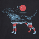Life is Good Men's Crusher Lite Tee - BBQ USA Dogscape