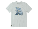 Life is Good Men's Crusher Lite Tee - Bear Mountainscape