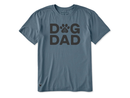 Life is Good Men's Crusher Lite Tee - Paw Dog Dad