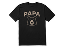 Life is Good Men's Crusher Lite Tee - Papa Bear Head