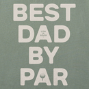 Life is Good Men's Crusher Lite Tee - Best Dad by Par