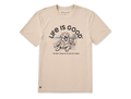 Life is Good Men's Crusher Lite Tee - Best Things Adirondack & Dog