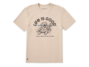 Life is Good Men's Crusher Lite Tee - Best Things Adirondack & Dog